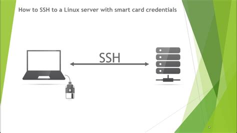 how to sssh with a smart card to redhat 7|How can I set up smart card SSH authe.